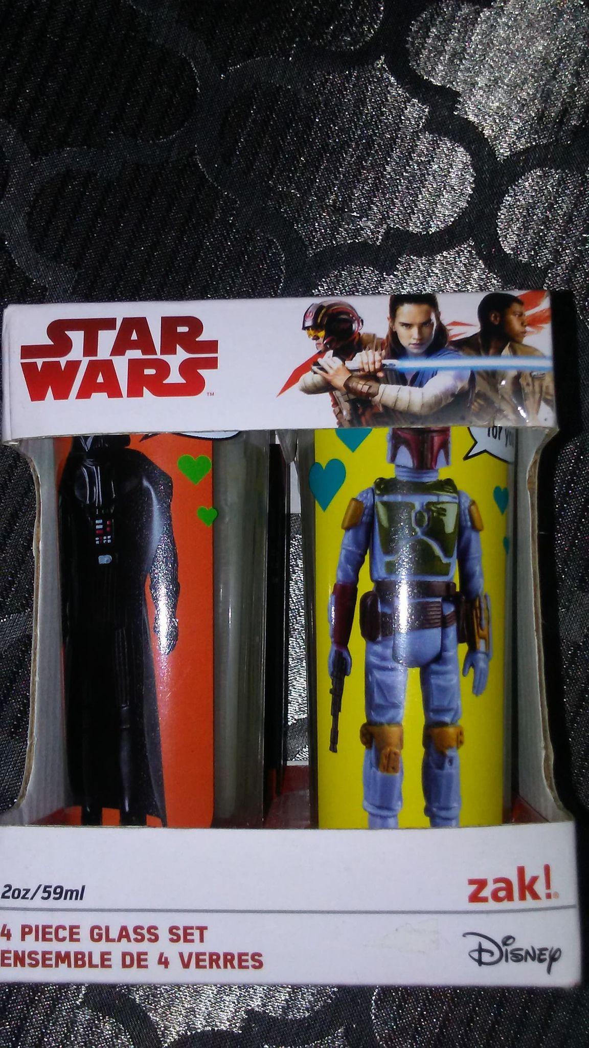 Star Wars Shot Glass Set (New)