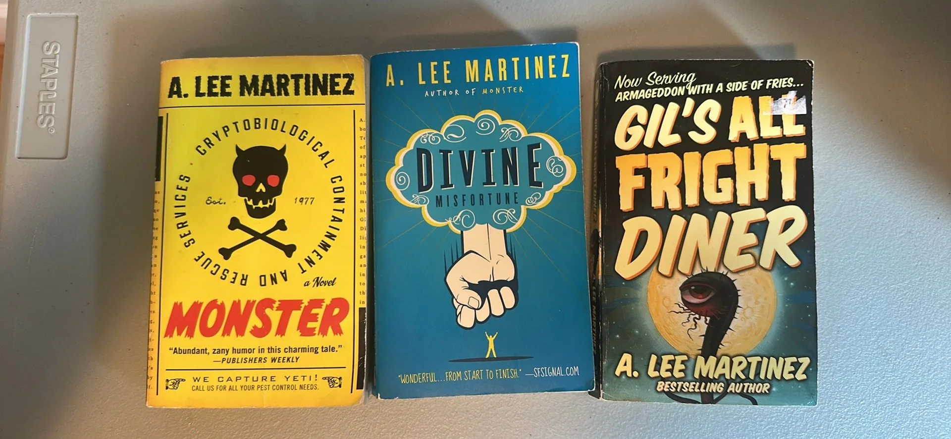 A. Lee Martinez Novels thumbnail