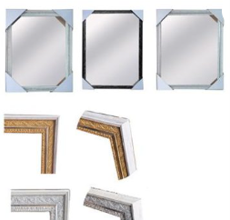 VICTORIAN FRAMED MIRRORS (16 X 20) (ASSTD)
