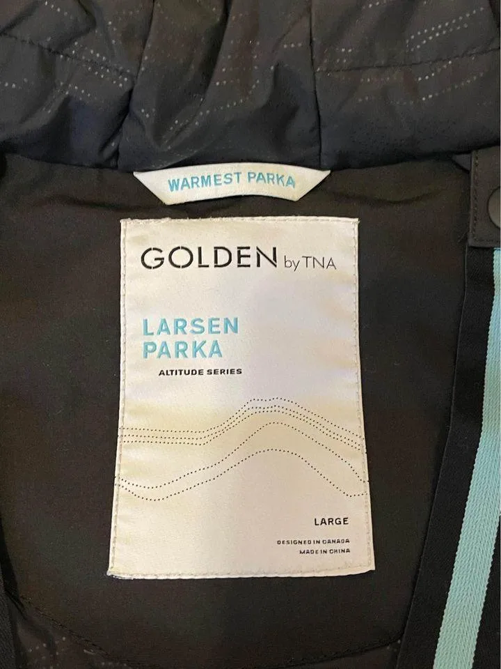 ARITZIA/ TNA Larsen parka Ladies size Large, Great condition! image indicator(6)
