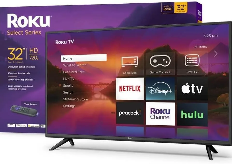 Roku 32" Select Series 720p HD Smart TV thumbnail