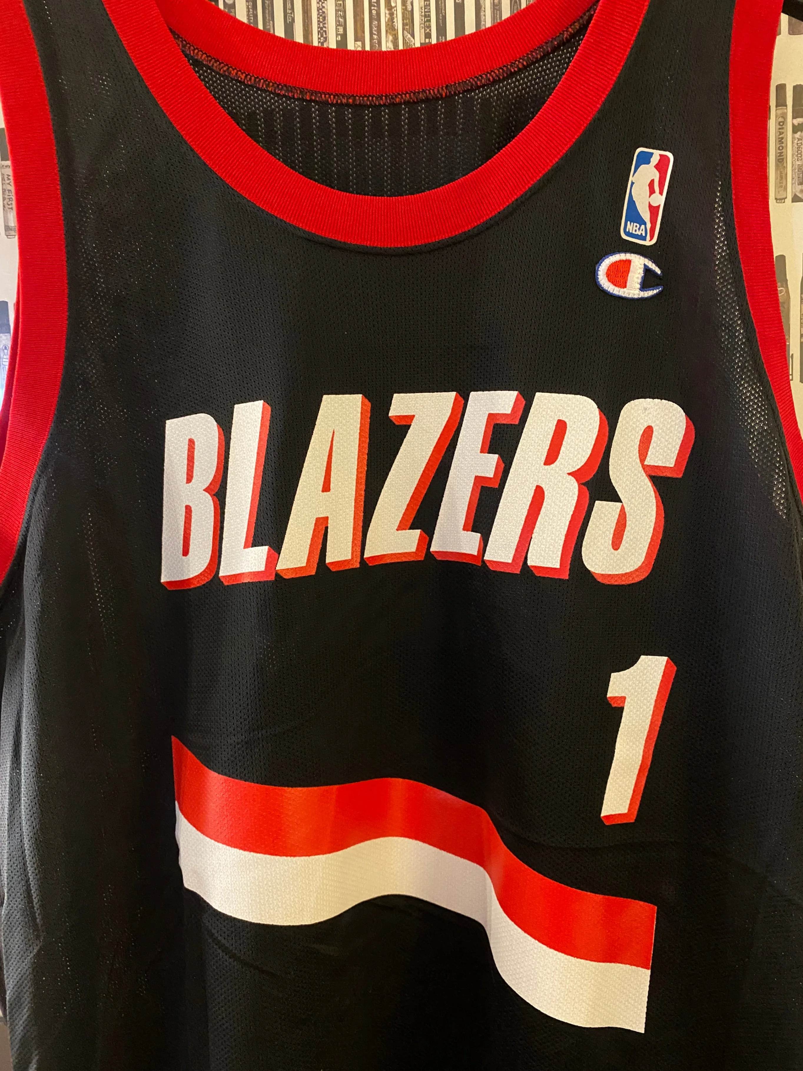 Champion - Portland Trail Blazers Rod Strickland jersey (1992) image indicator(6)