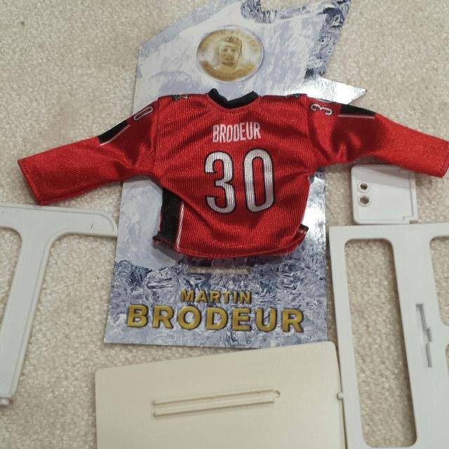 Martin Brodeur 2006 McDonald’s Canada Olympic Mini Jersey - photo 3