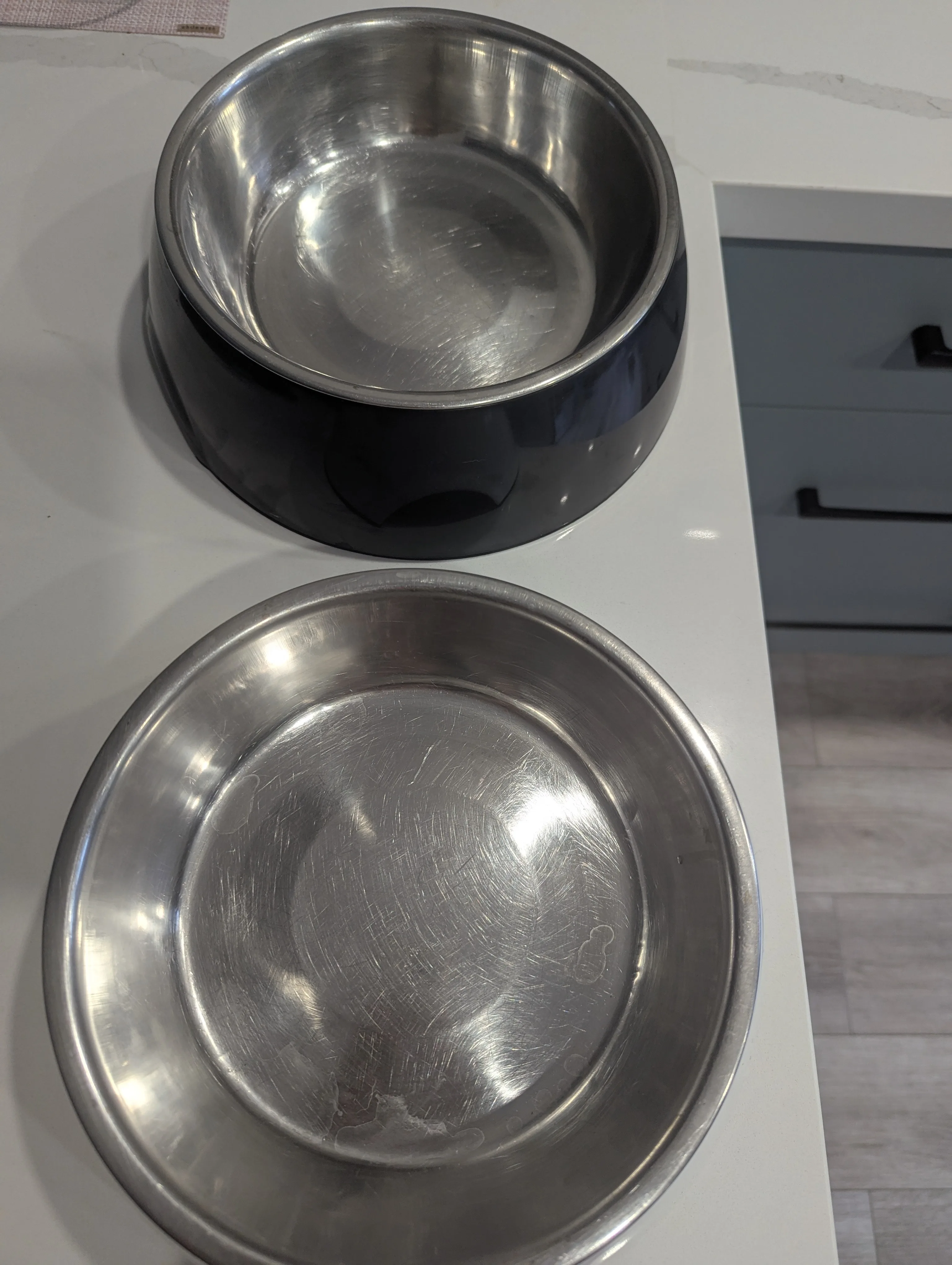 Dog Bowls with Removable Stainless Steel Inserts (2 Bowls) image indicator(2)