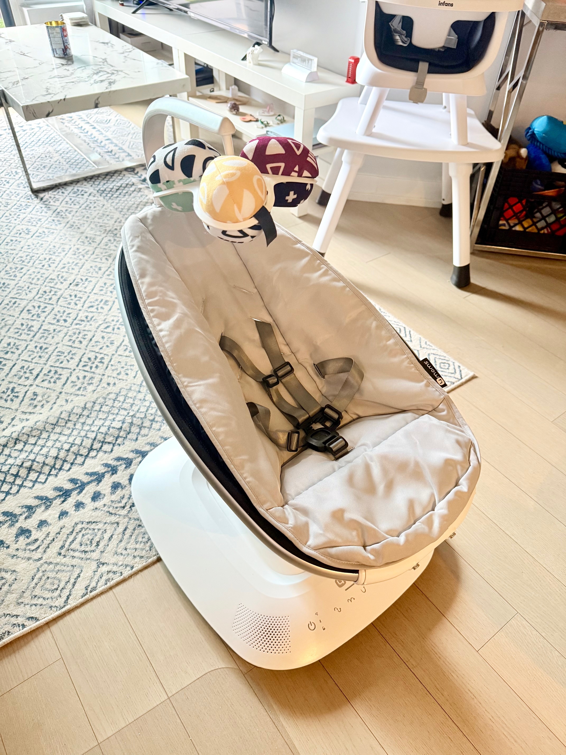 4Moms MamaRoo 5.0 Multi-Function Baby Swing (Grey) - photo 2