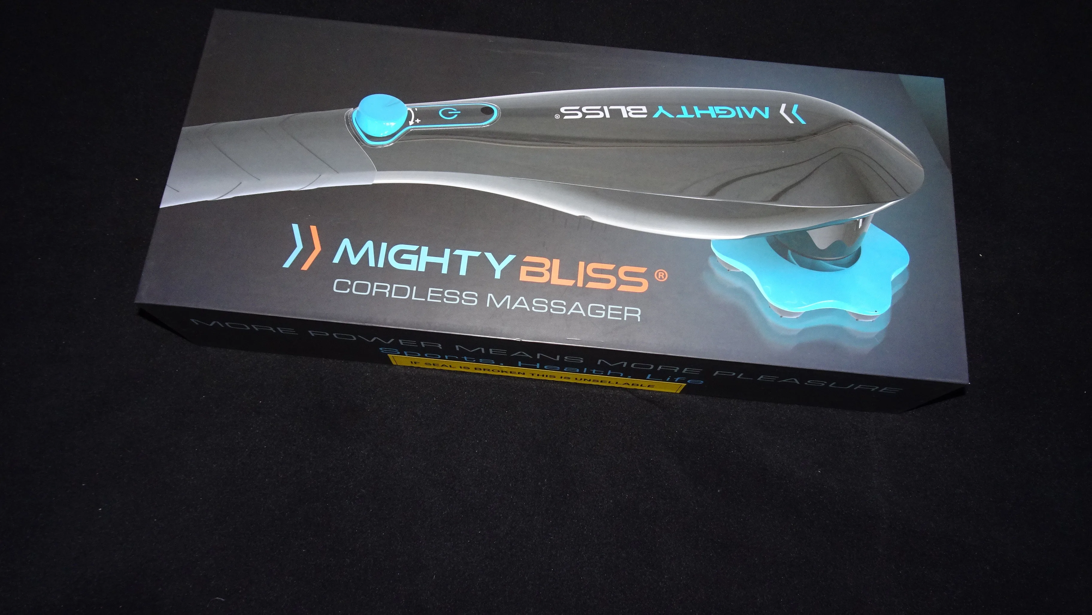 Mighty Bliss Cordless Massager Brand NEW image indicator(2)