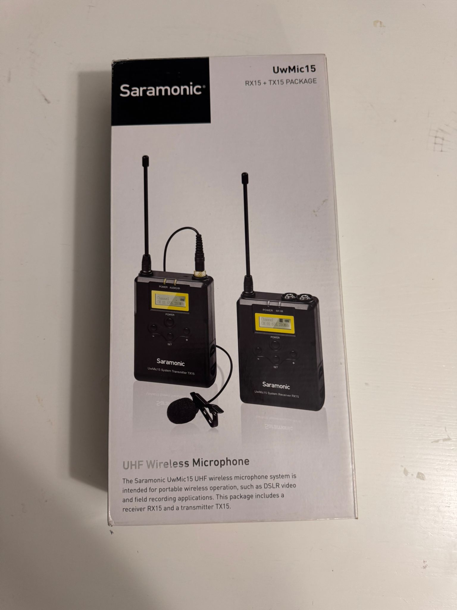 Open to offer - Saramonic Mic Wireless Microphone – RX15 + TX15 - photo 4
