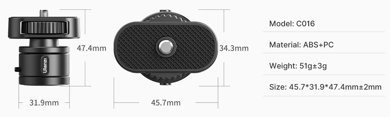 Ulanzi Go-Quick II Magnetic Quick Release Set - photo 3
