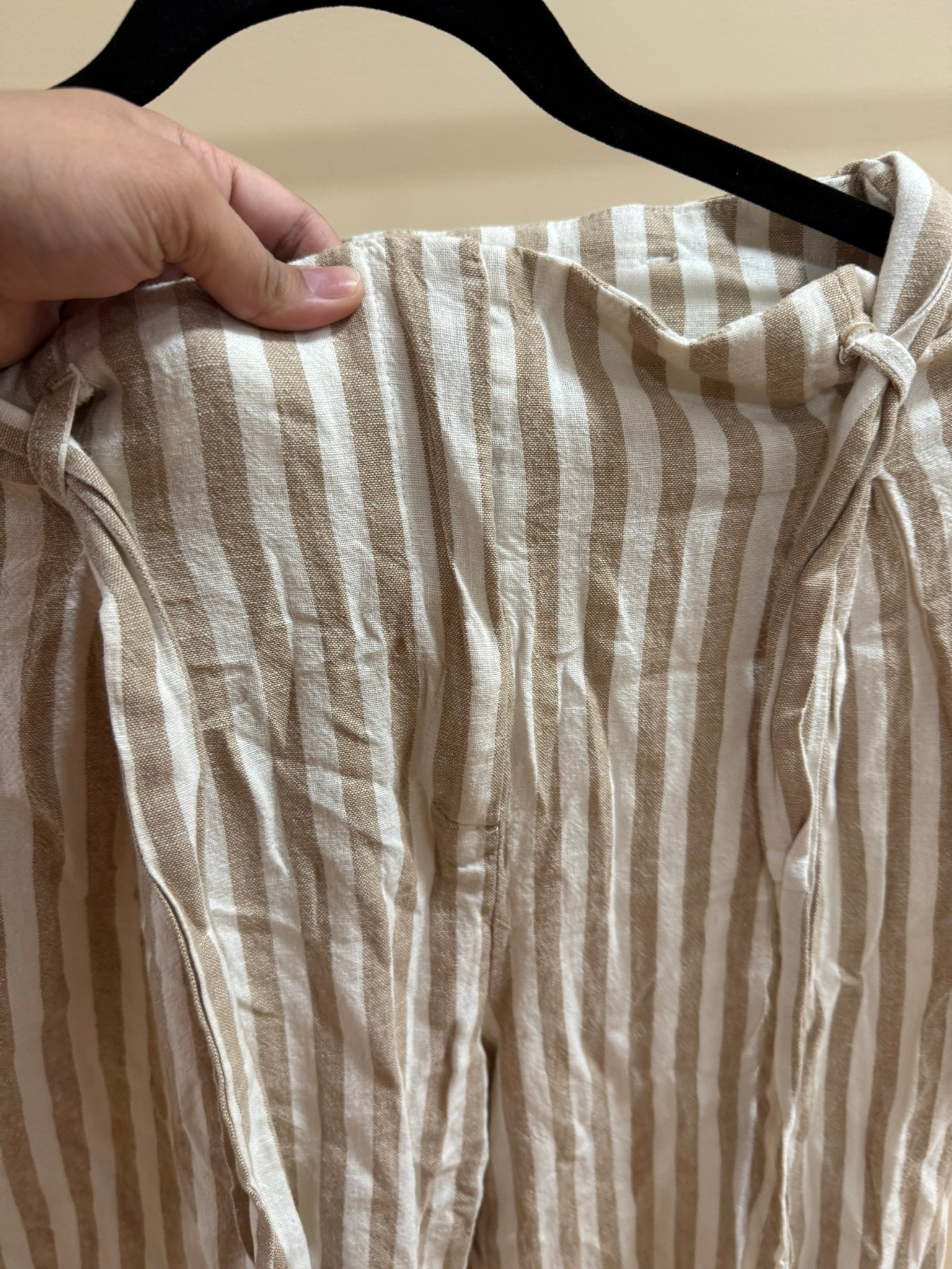 Dynamite Stripped Linen Pants - Size 10 - New With Tags - photo 2