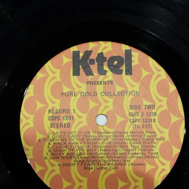 K-tel Pure Gold Collection 2 Record Album image indicator(3)