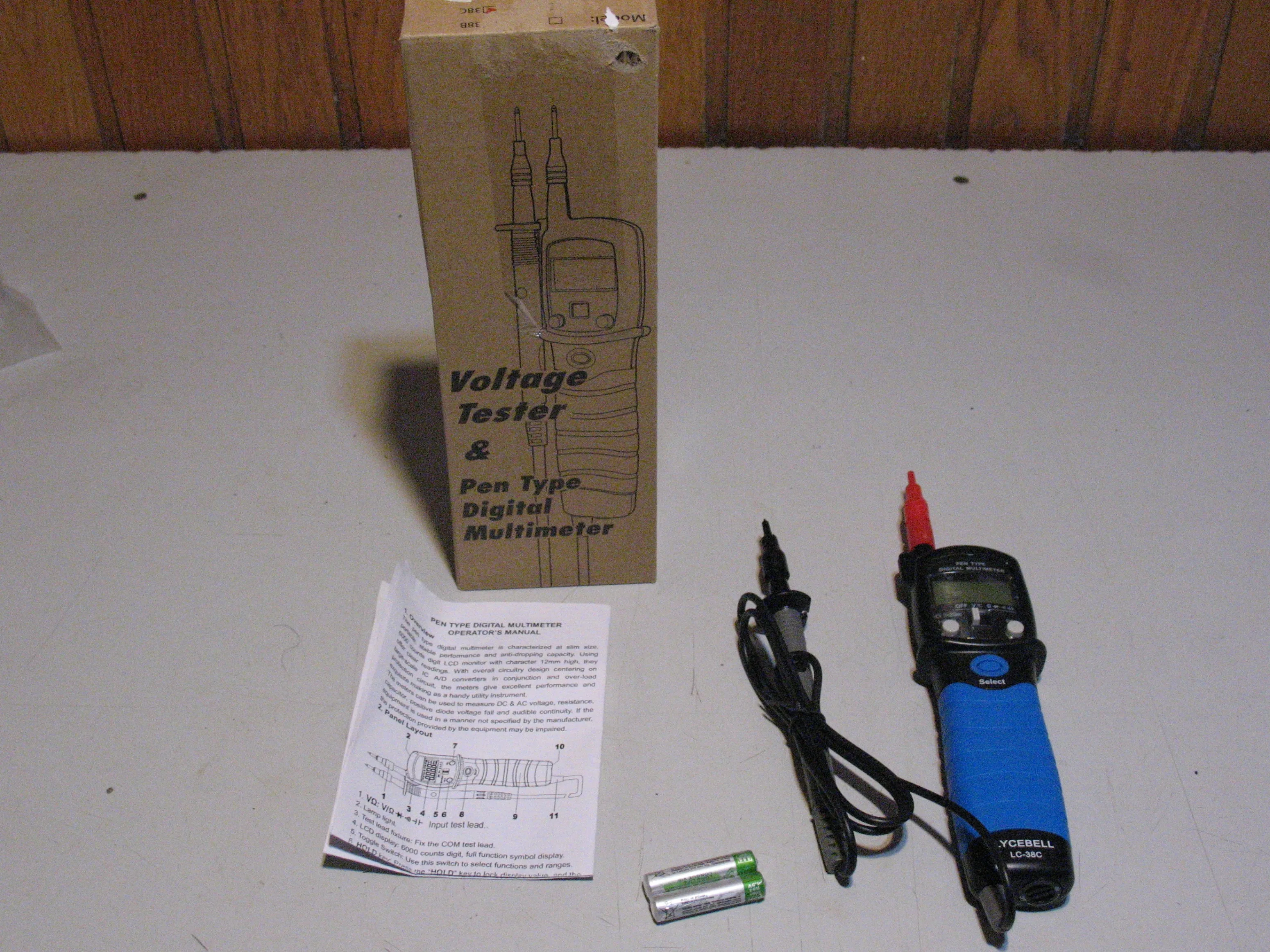 Voltage Tester and Digital Multimeter, BRAND NEW image indicator(10)