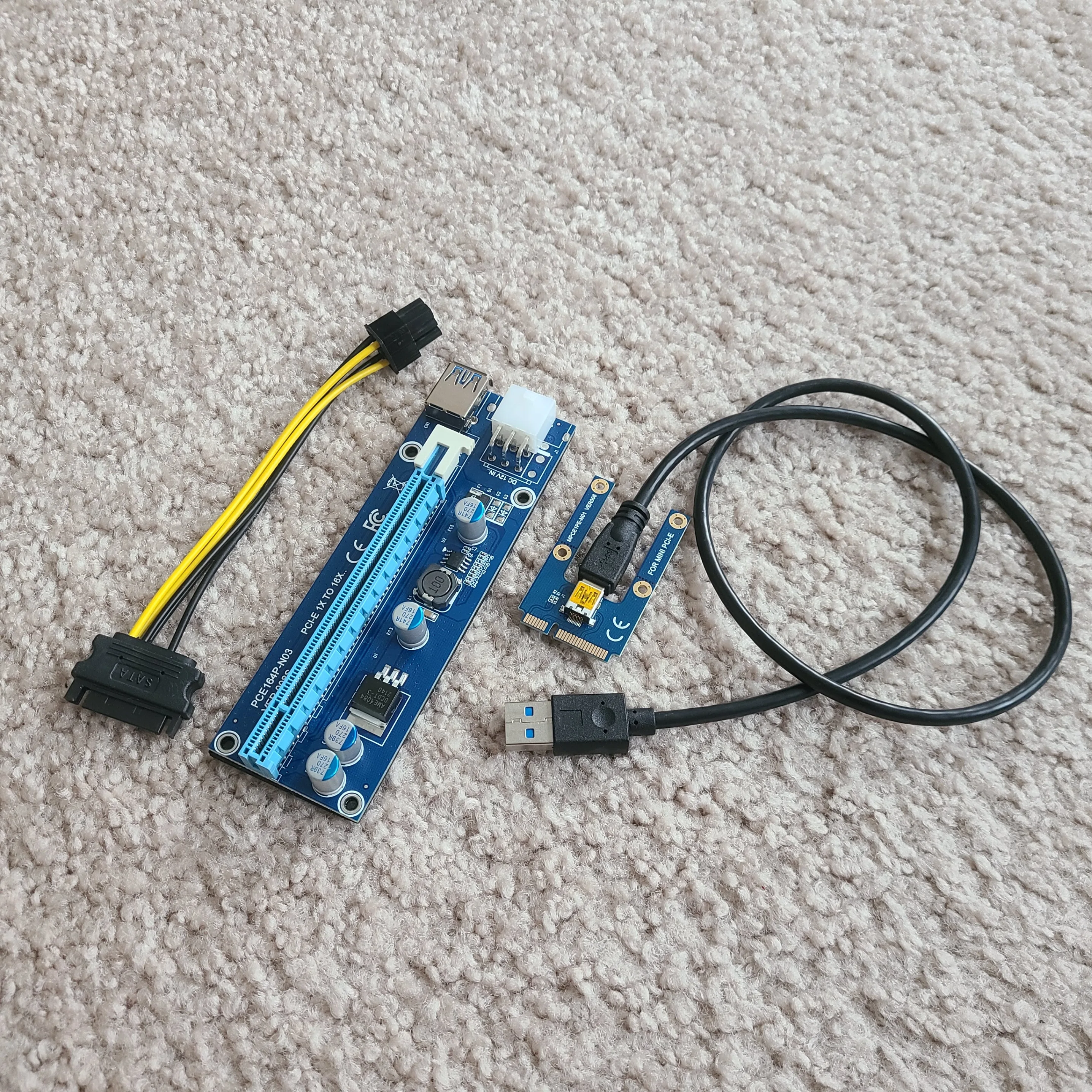 Mini PCI-E to 16x adapter for using eGPU on laptop thumbnail