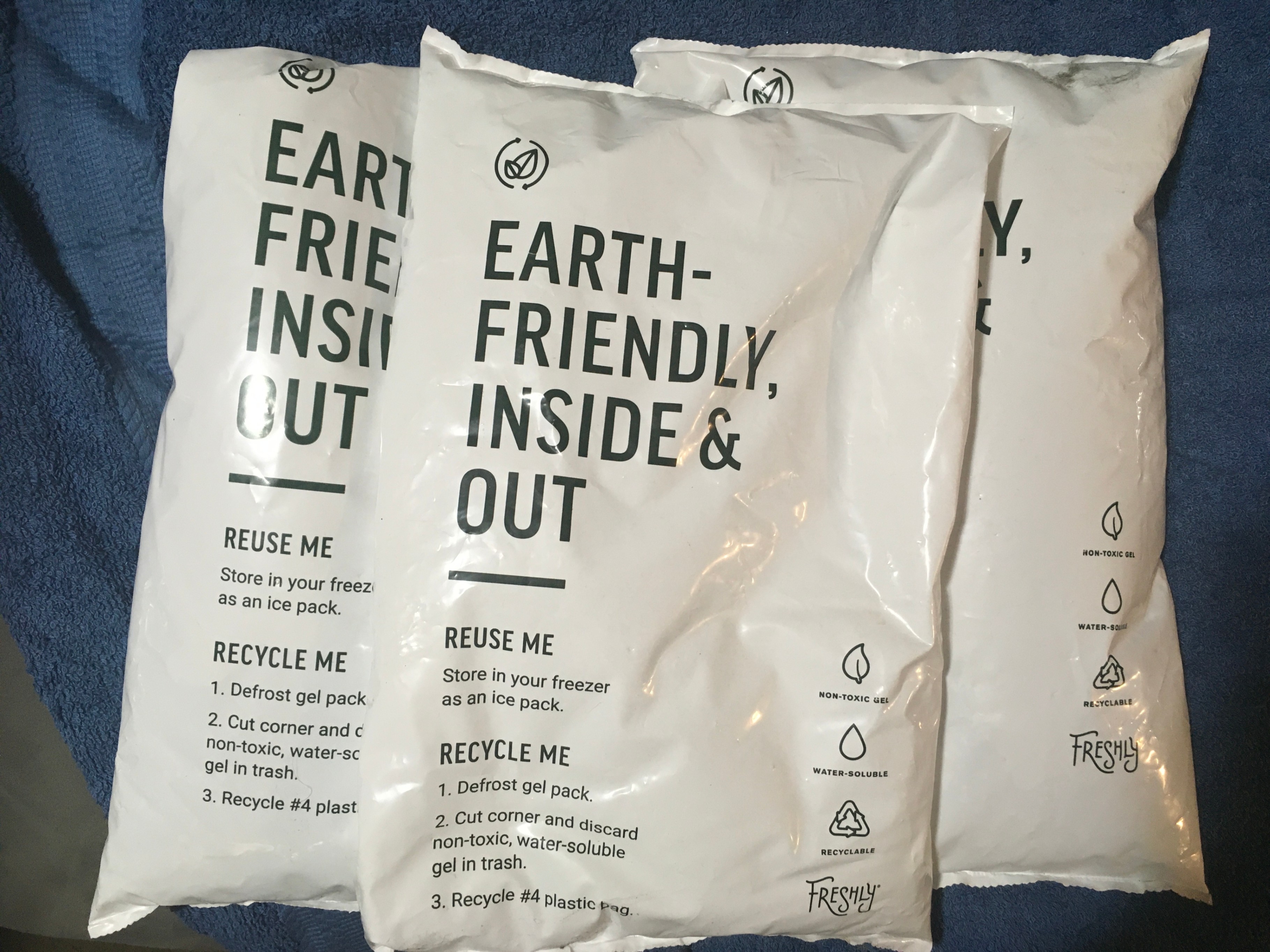 large ice packs