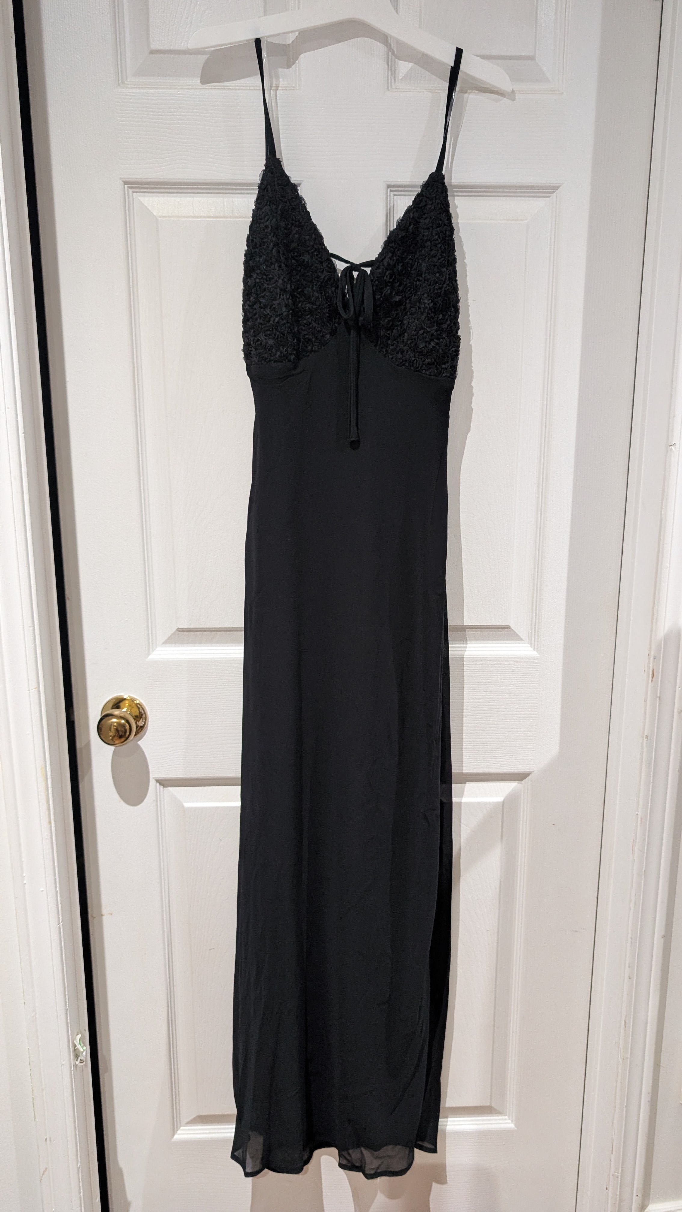 *NEW* Wild Fable Women's Sleeveless Rosette Cup Maxi Dress (XS) - photo 3
