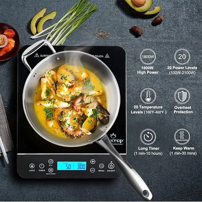 Duxtop Portable Induction Cooktop (Rated best) image indicator(2)