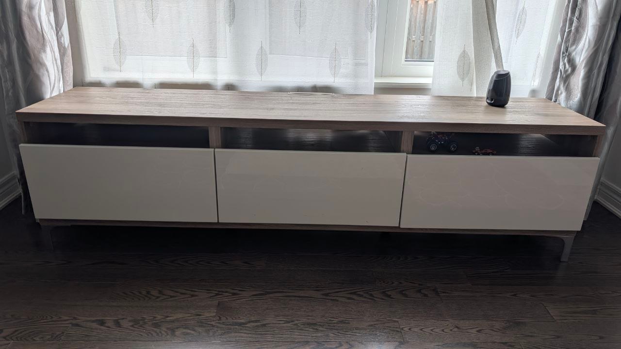 IKEA TV Bench with 3 drawers - photo 2