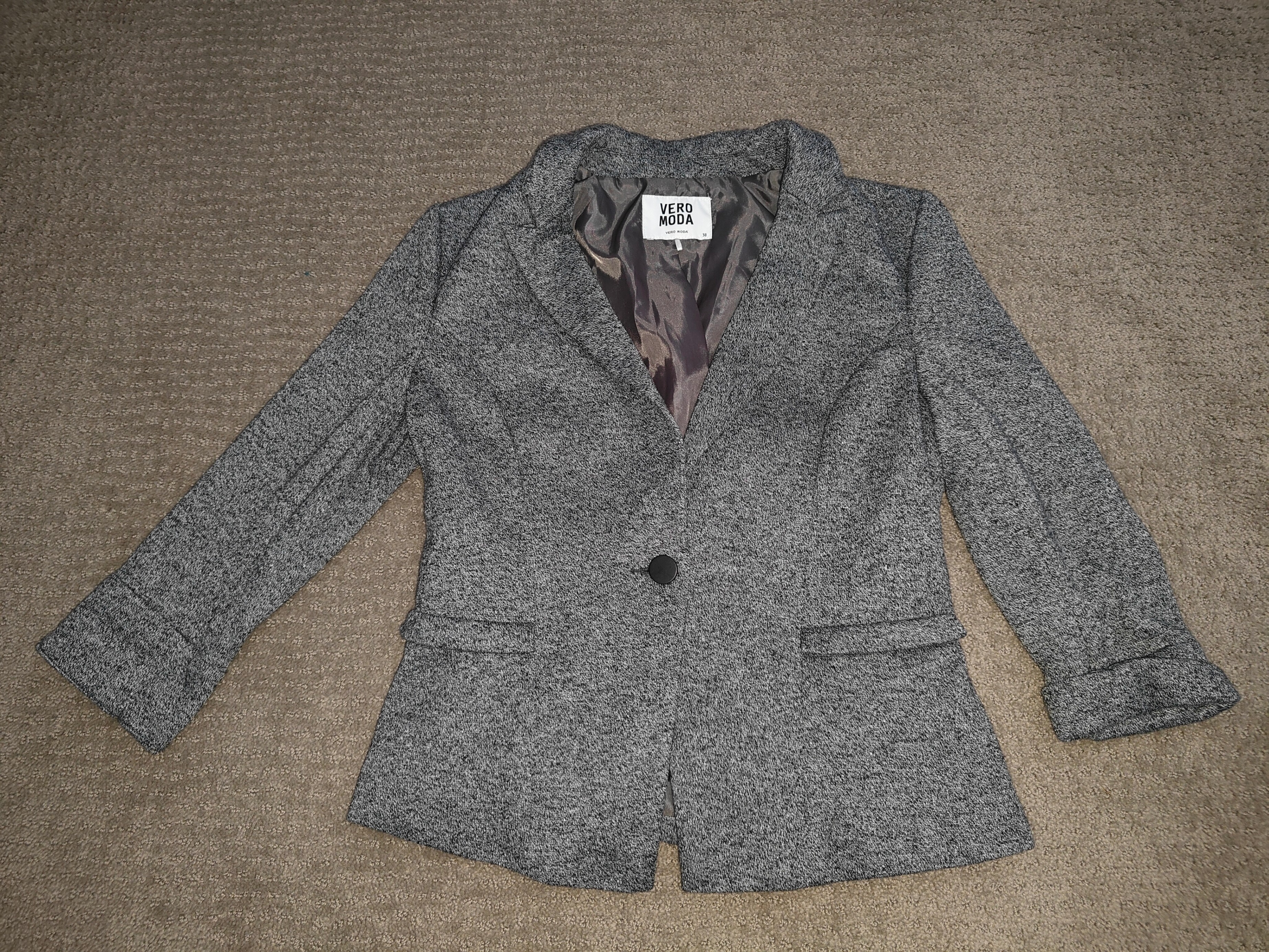 VERO MODA Women 3/4 Blazer / Dress Suit Jacket - Size 8 Medium