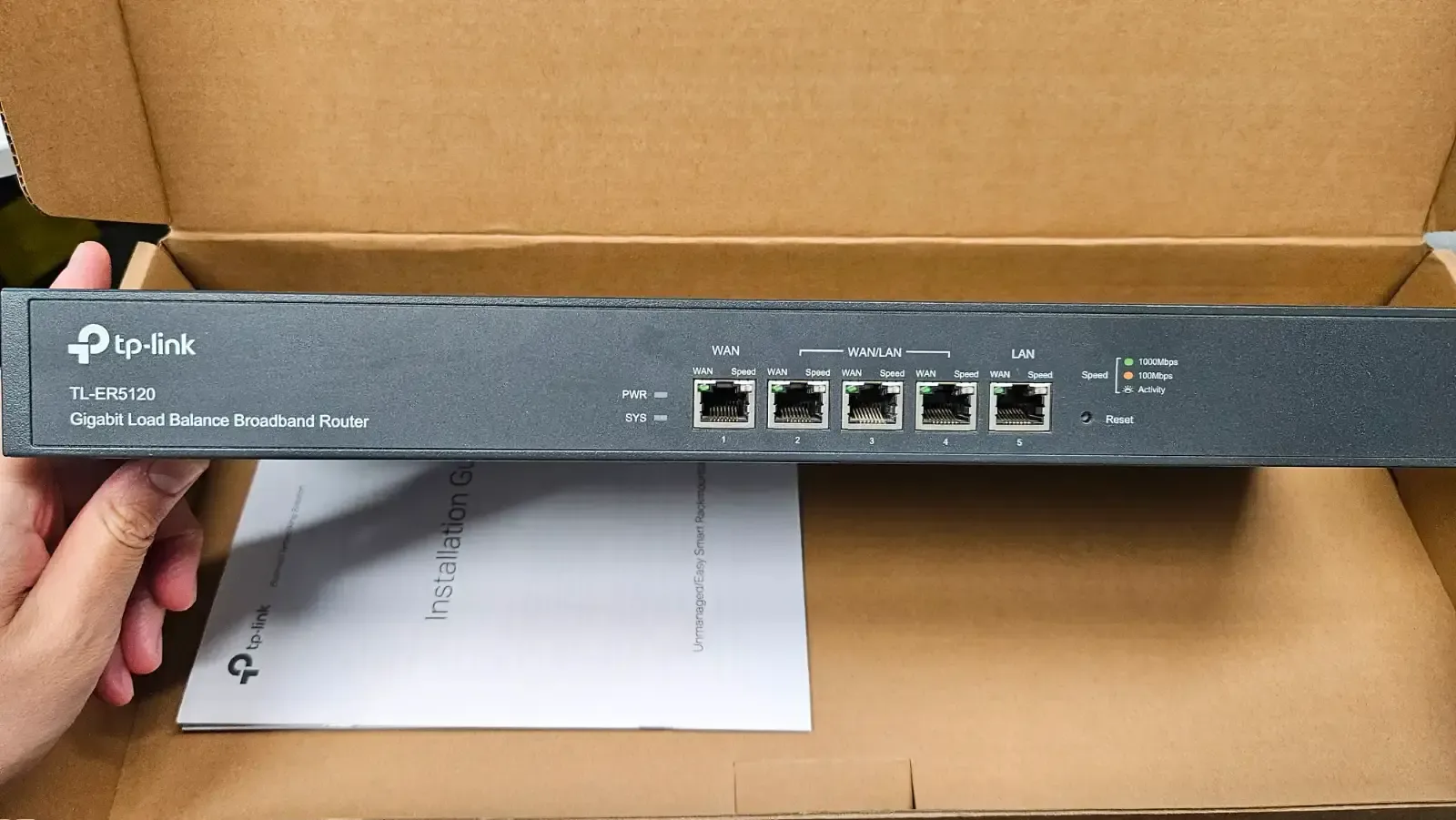 TP-Link TL-ER5120 Load Balance Router – Gigabit Multi-WAN – $129 thumbnail