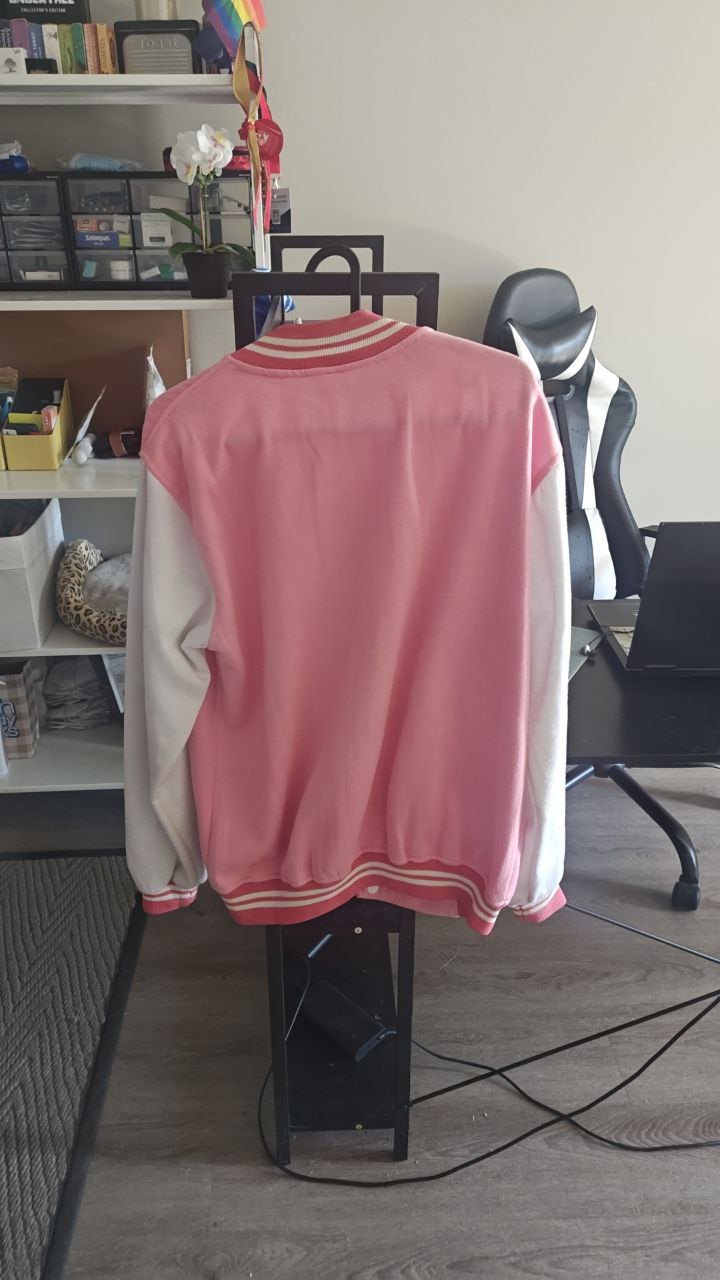 Unisex Varsity Jackets (Pink) - photo 2