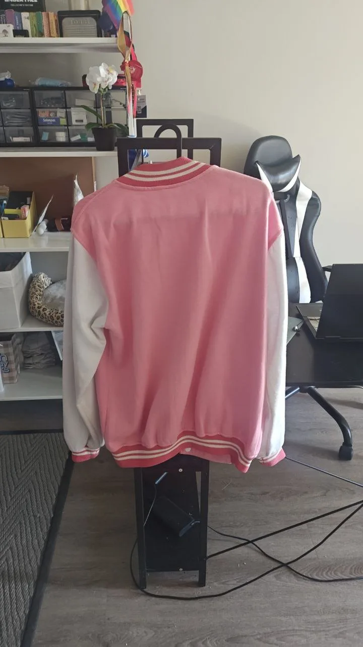 Unisex Varsity Jackets (Pink & Red) – Bundle or Single image indicator(2)