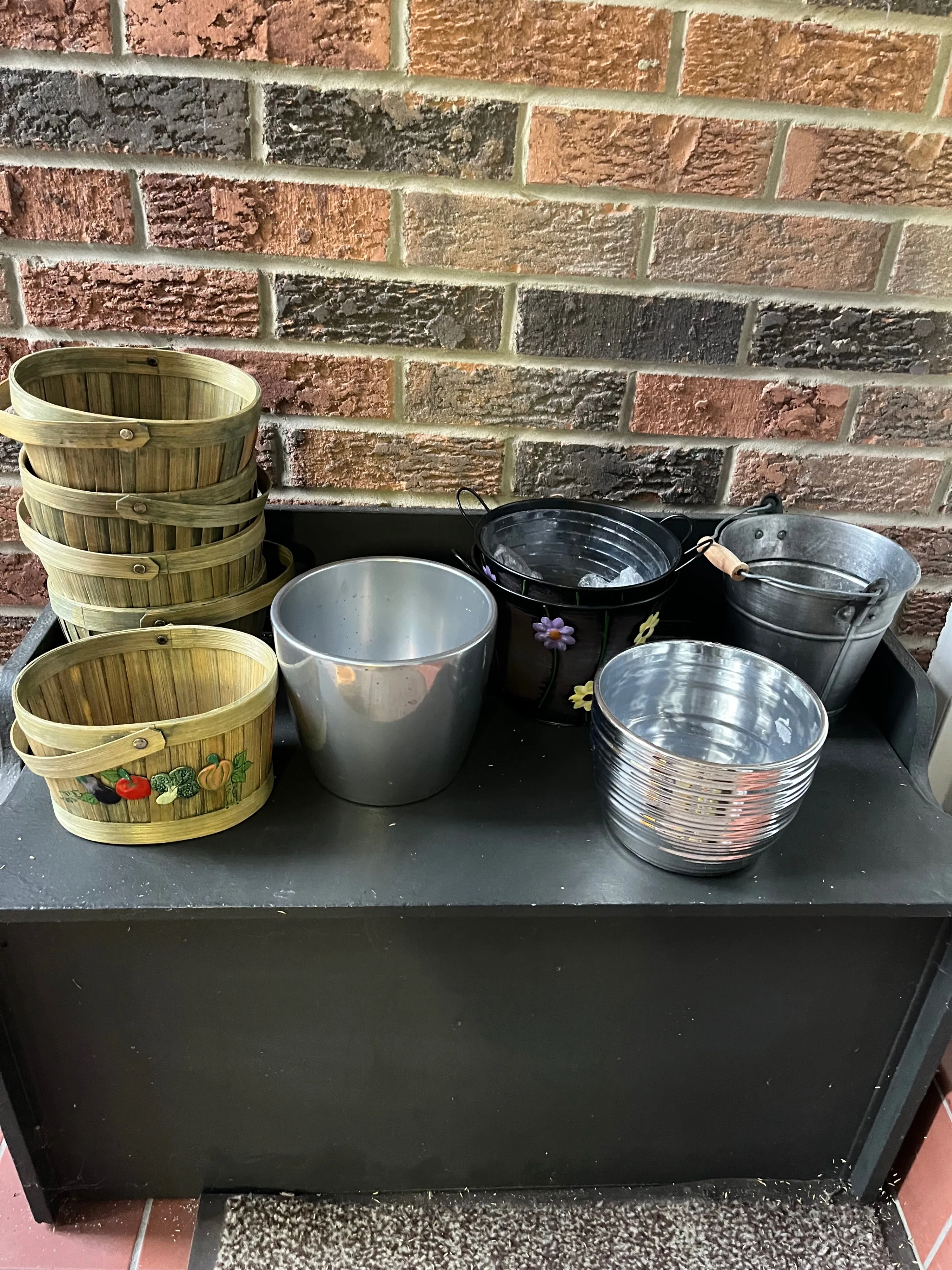 Assorted Planters and Containers - Bulk Lot thumbnail