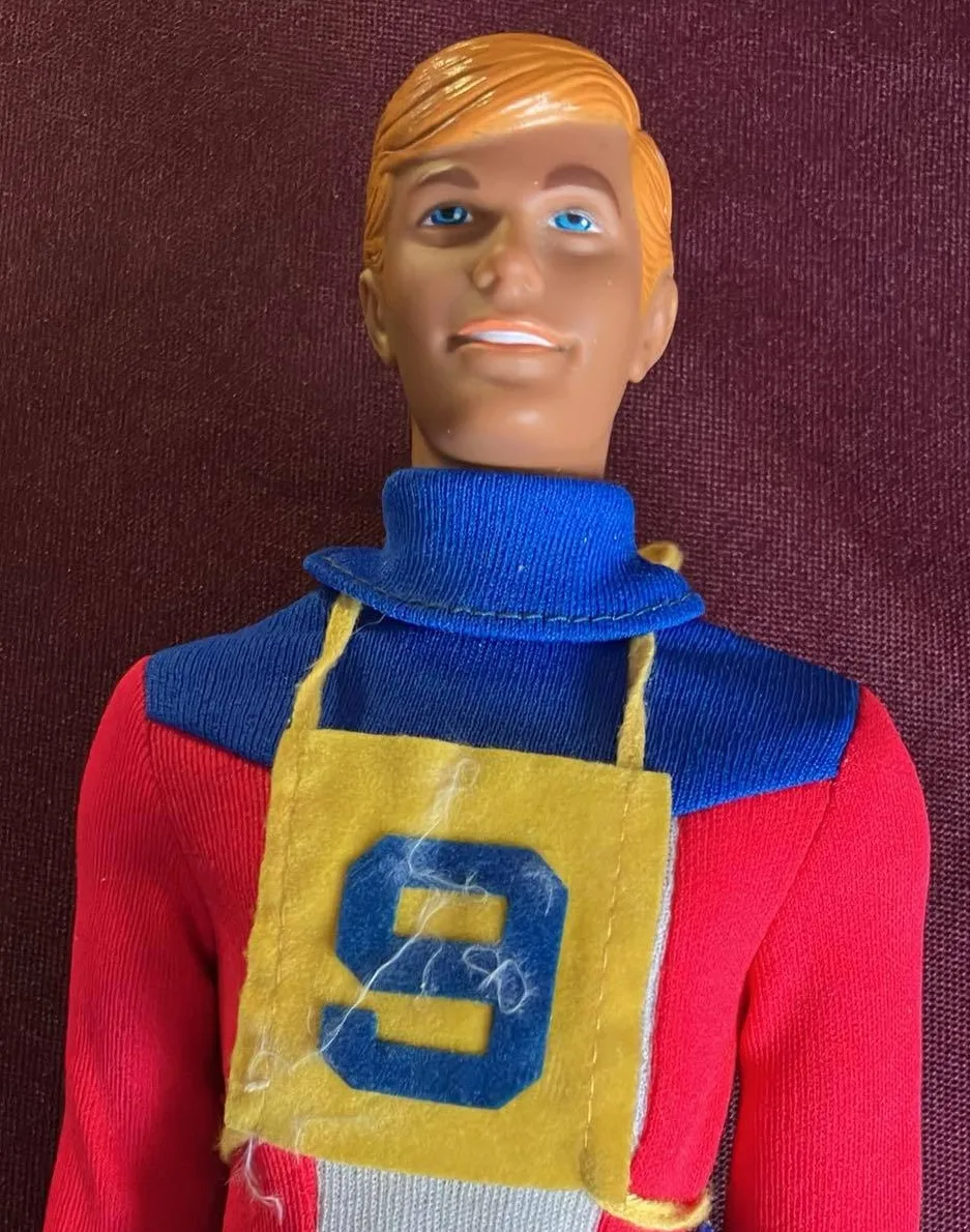 Vintage Mattel Ken Doll US Olympic Gold Medal Skier image indicator(2)