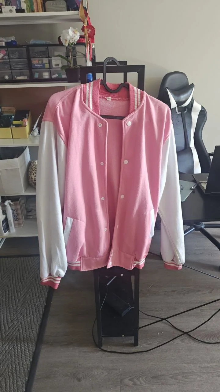Unisex Varsity Jackets (Pink & Red) – Bundle or Single thumbnail