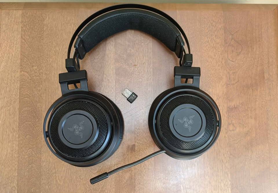 Gaming Razer Nari Ultimate Wireless Surround Sound Headset Mic - photo 2