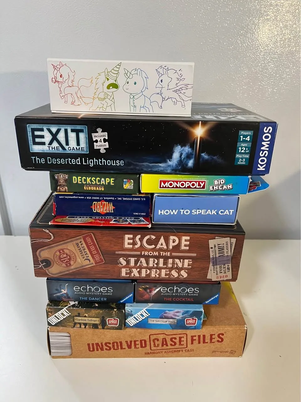 Board Games Escape Detective Card games thumbnail