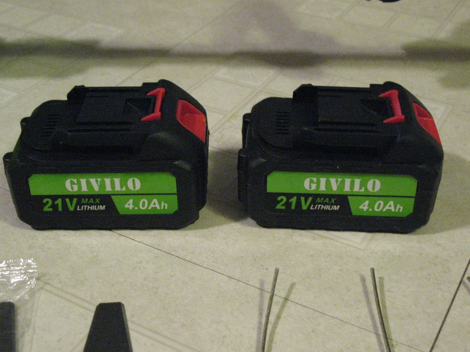 21 Volt Cordless Grass Trimmer, BRAND NEW image indicator(4)