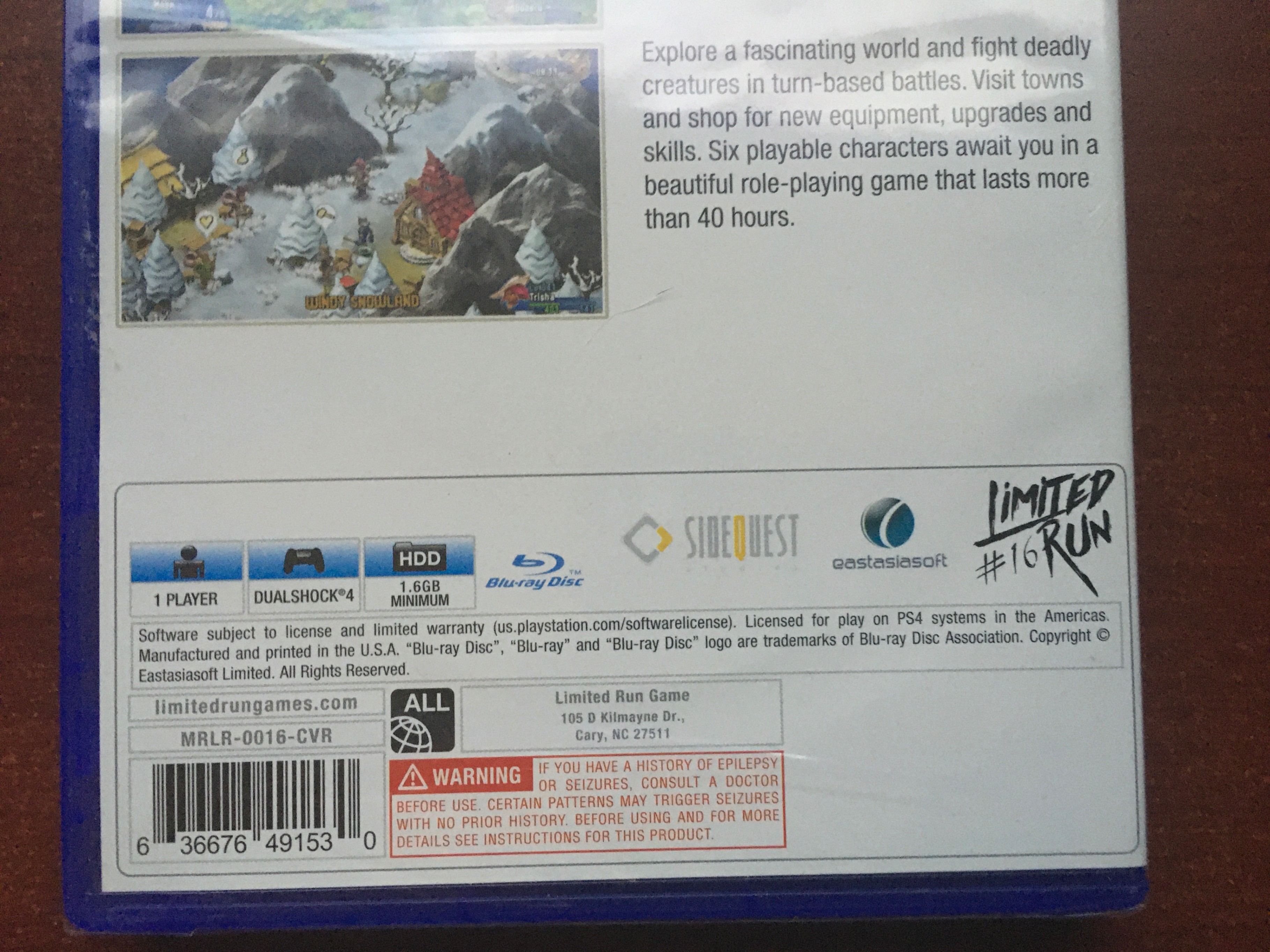 Rainbow Moon PS4: Sealed Limited Run RPG Adventure - photo 4