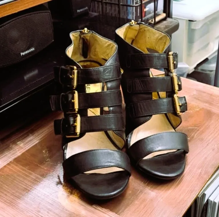 Michael Kors Genuine Leather Sandals image indicator(2)