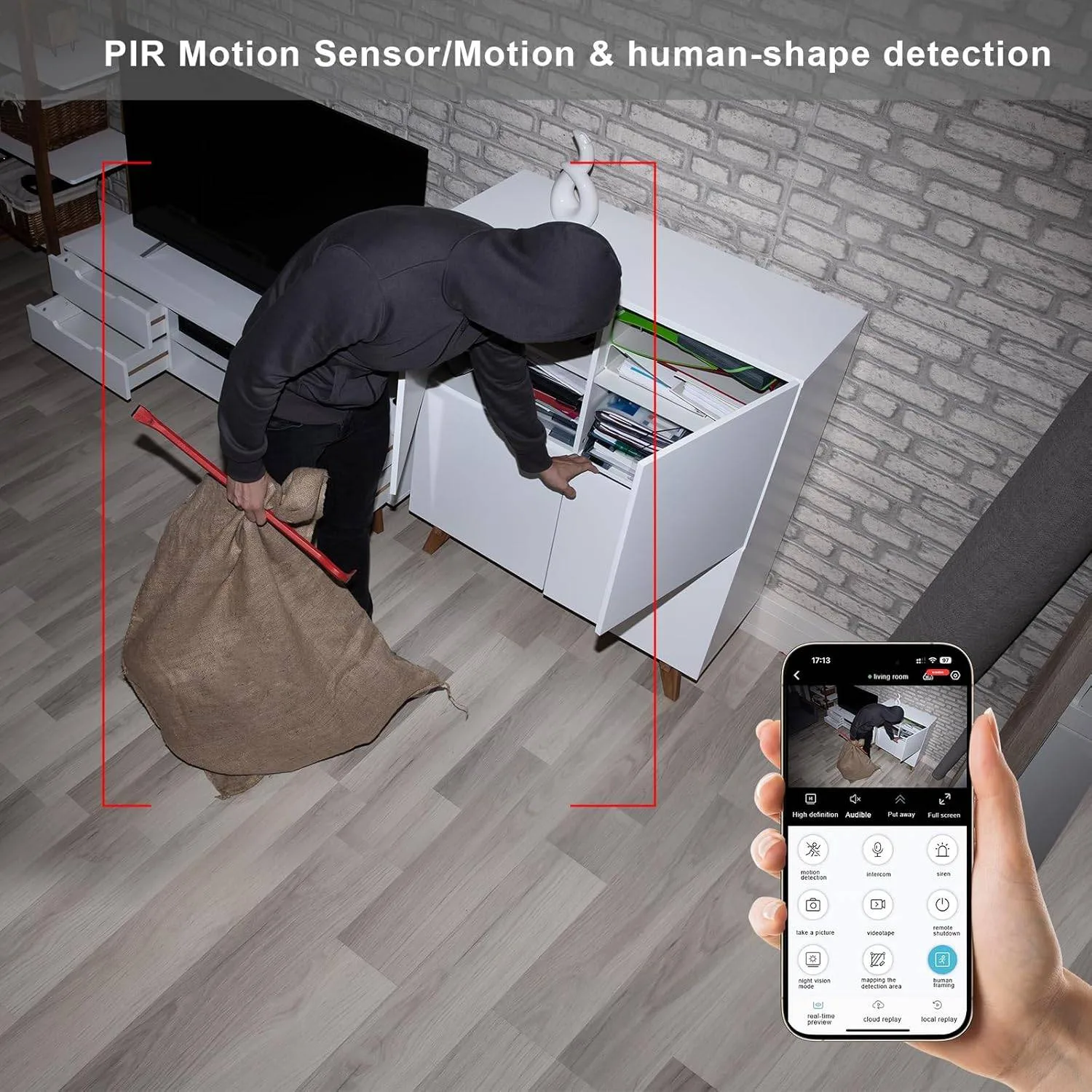 4K 5G Mini Spy Camera: Discreet Home Security Solution image indicator(4)
