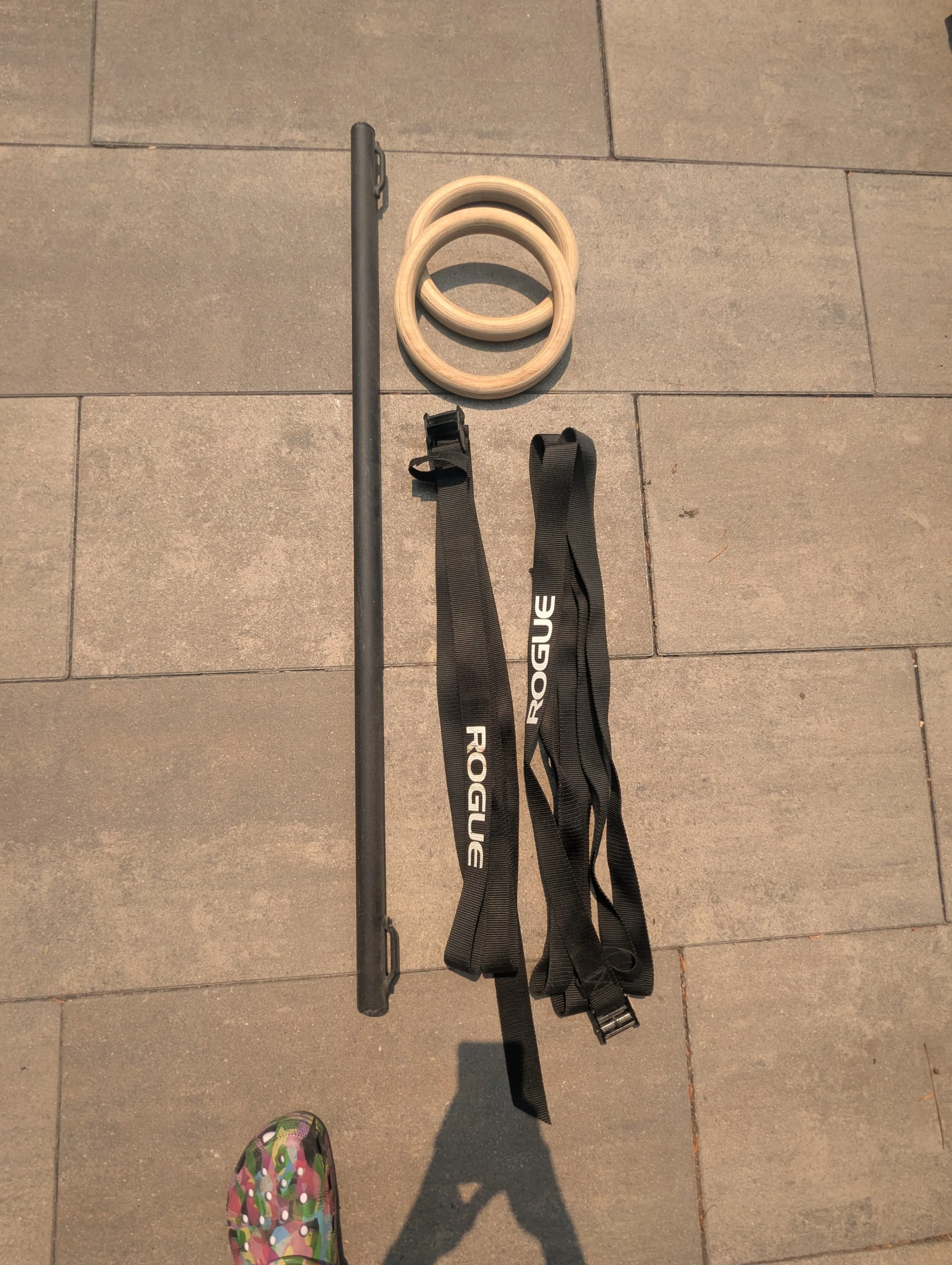 Rogue Gymnastic Rings with Pull-Up Bar image indicator(2)