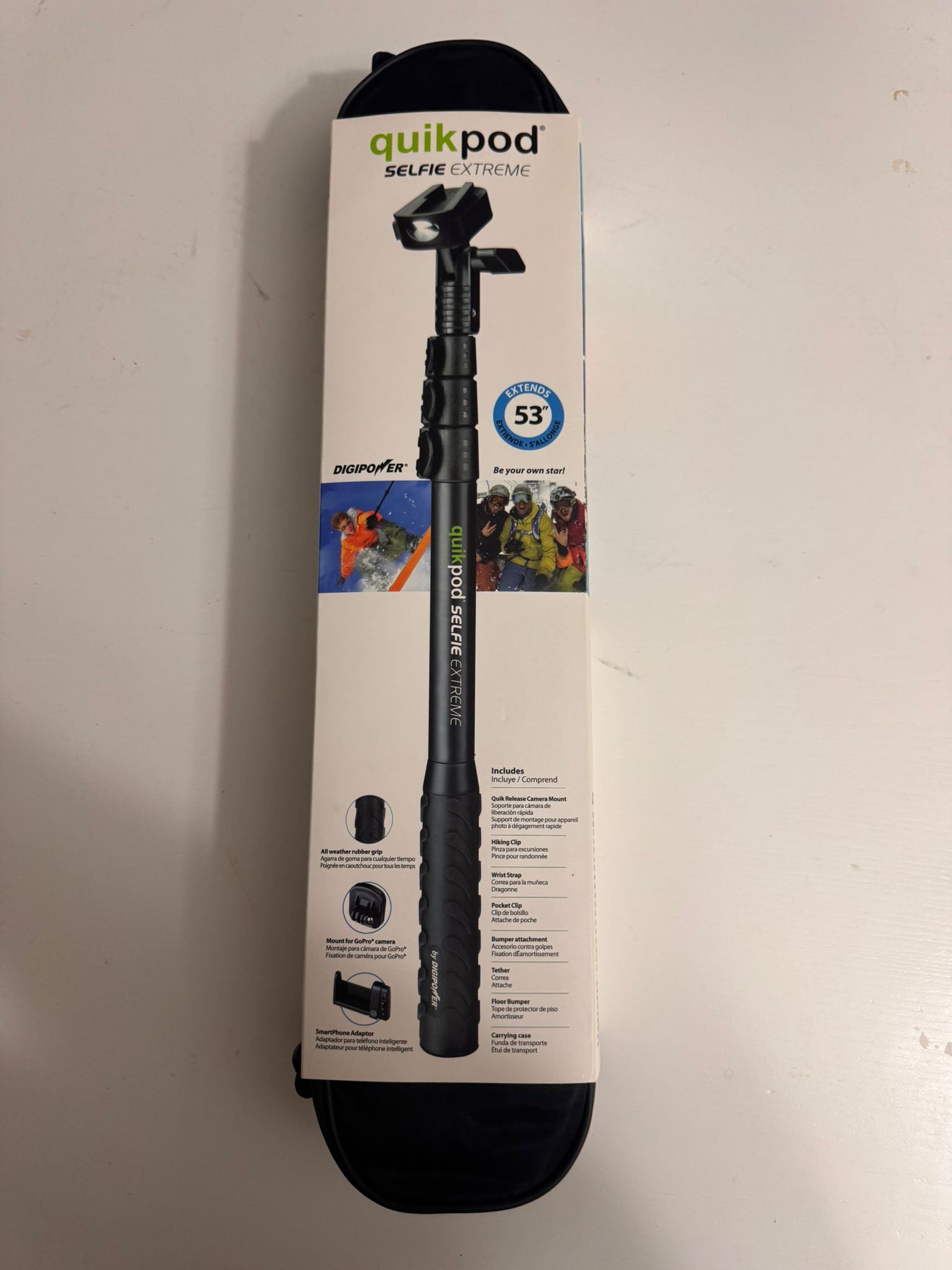 Open to offer - QuikPod Selfie Extreme – Digipower Extend to 53" - photo 2