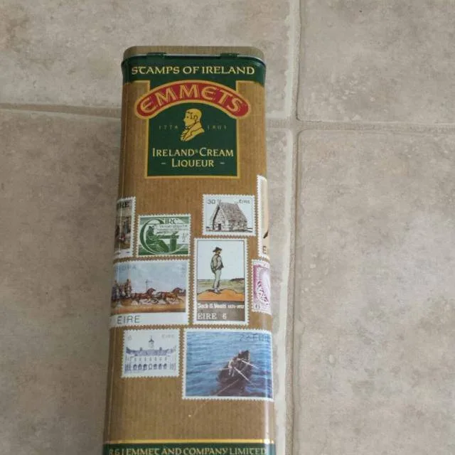 Vintage Emmets Tin – Stamps of Ireland Design Collectible image indicator(3)