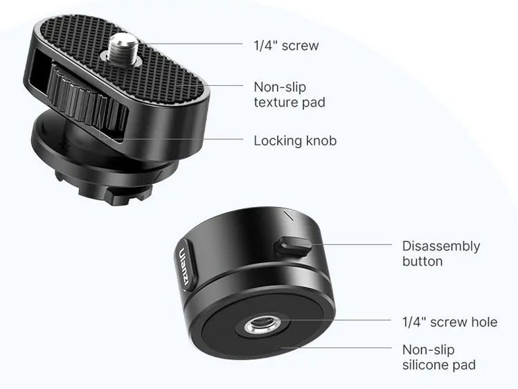 Ulanzi Go-Quick II Magnetic Quick Release Set - photo 4