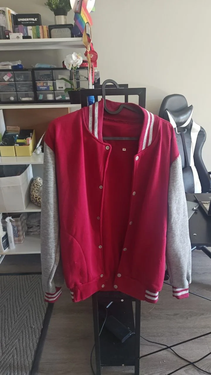 Unisex Varsity Jackets (Pink & Red) – Bundle or Single image indicator(3)