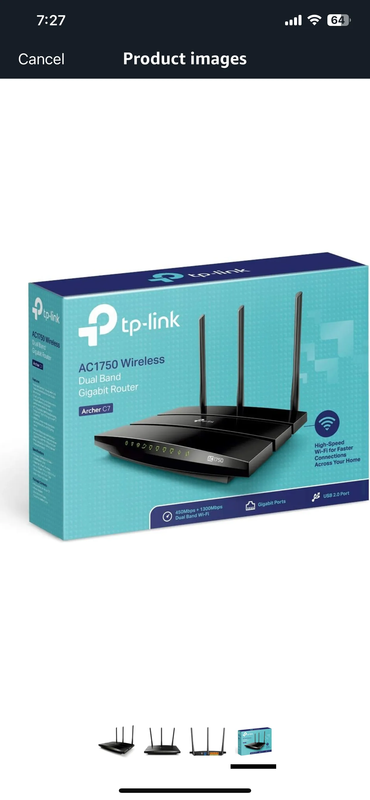 TP-LINK DUAL BAND ROUTER thumbnail
