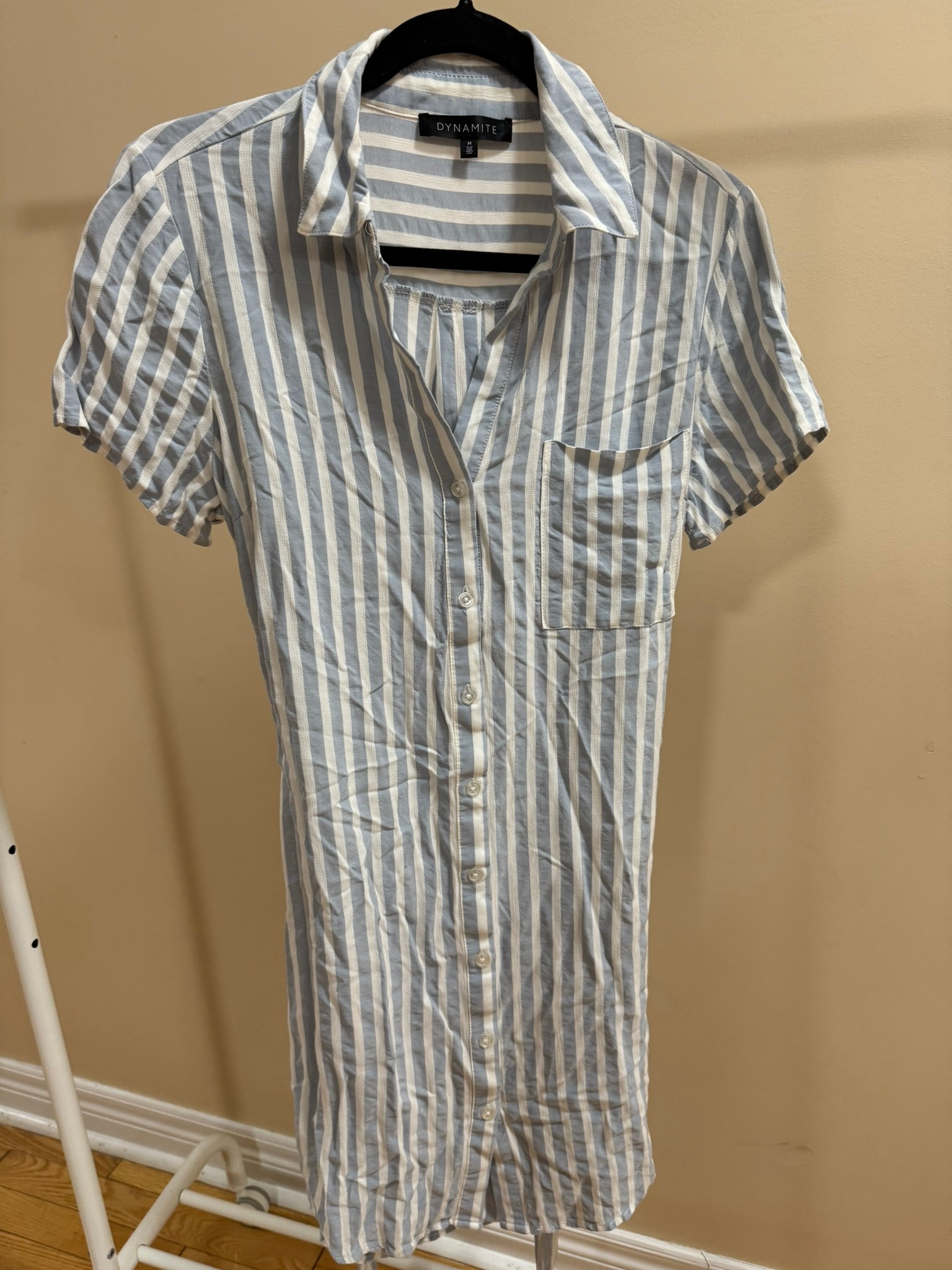 Dynamite Stripped Dress - Size Medium - photo 5