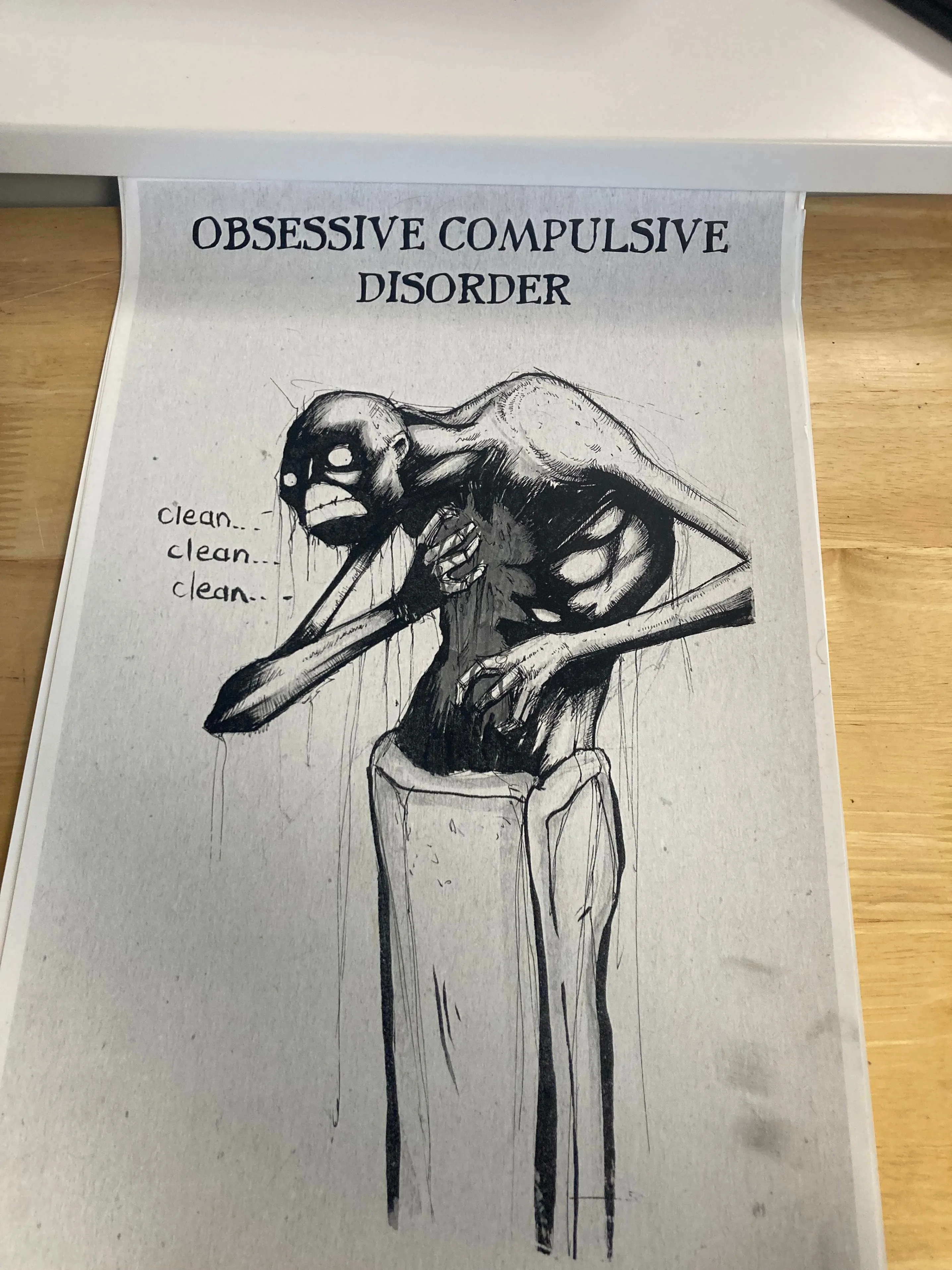 GRAPHIC ART-SHAWN COSS /MENTAL AWARENESS / SYNDROMES /DISORDERS image indicator(3)