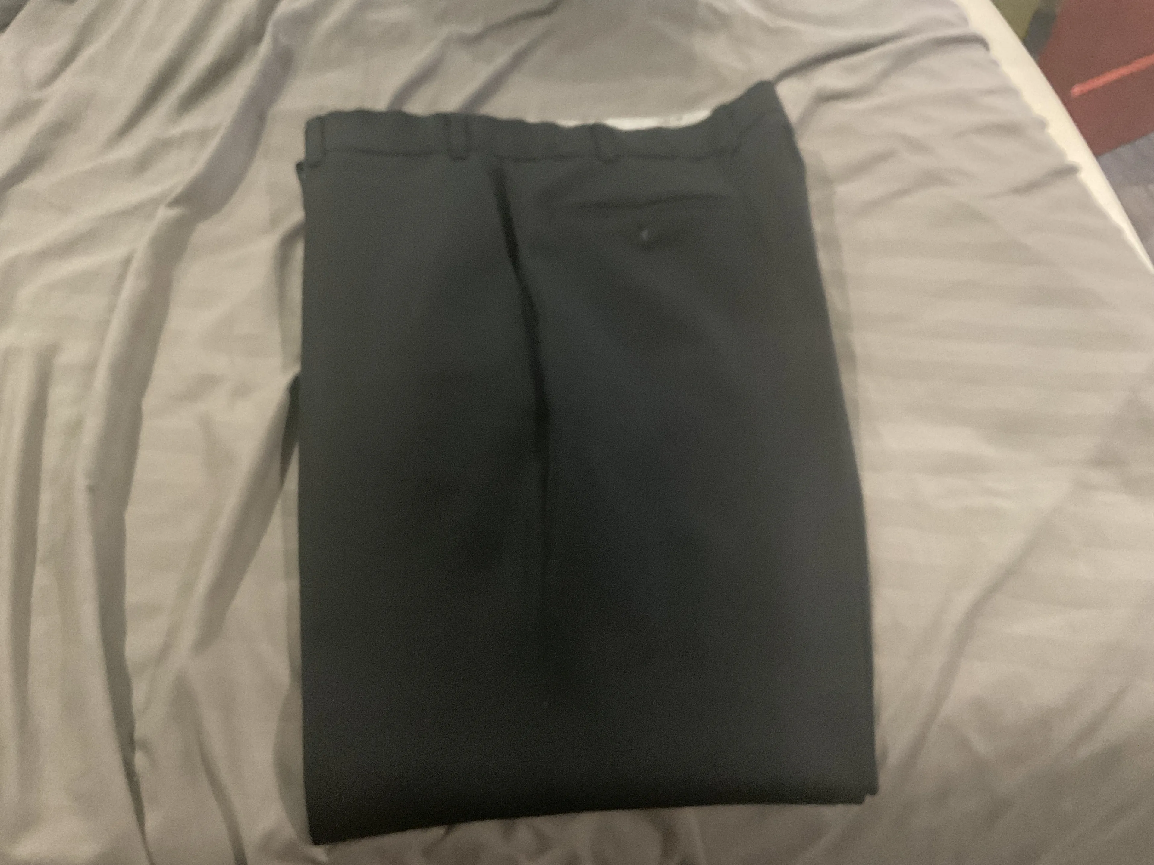 Levi's Black Dress Slacks W38 L30 Regular Fit thumbnail