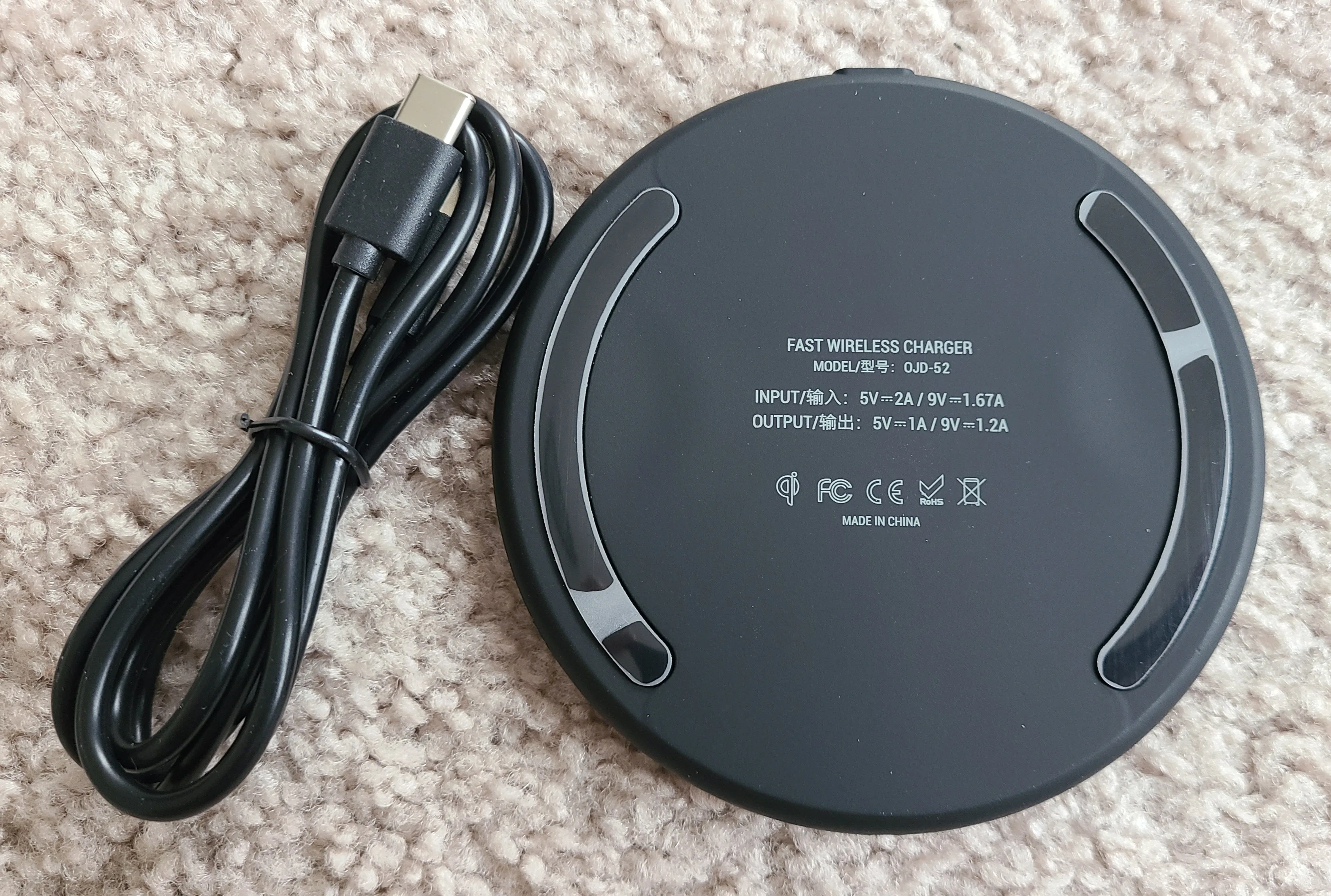 Fast Wireless Charger for mobile phone image indicator(3)