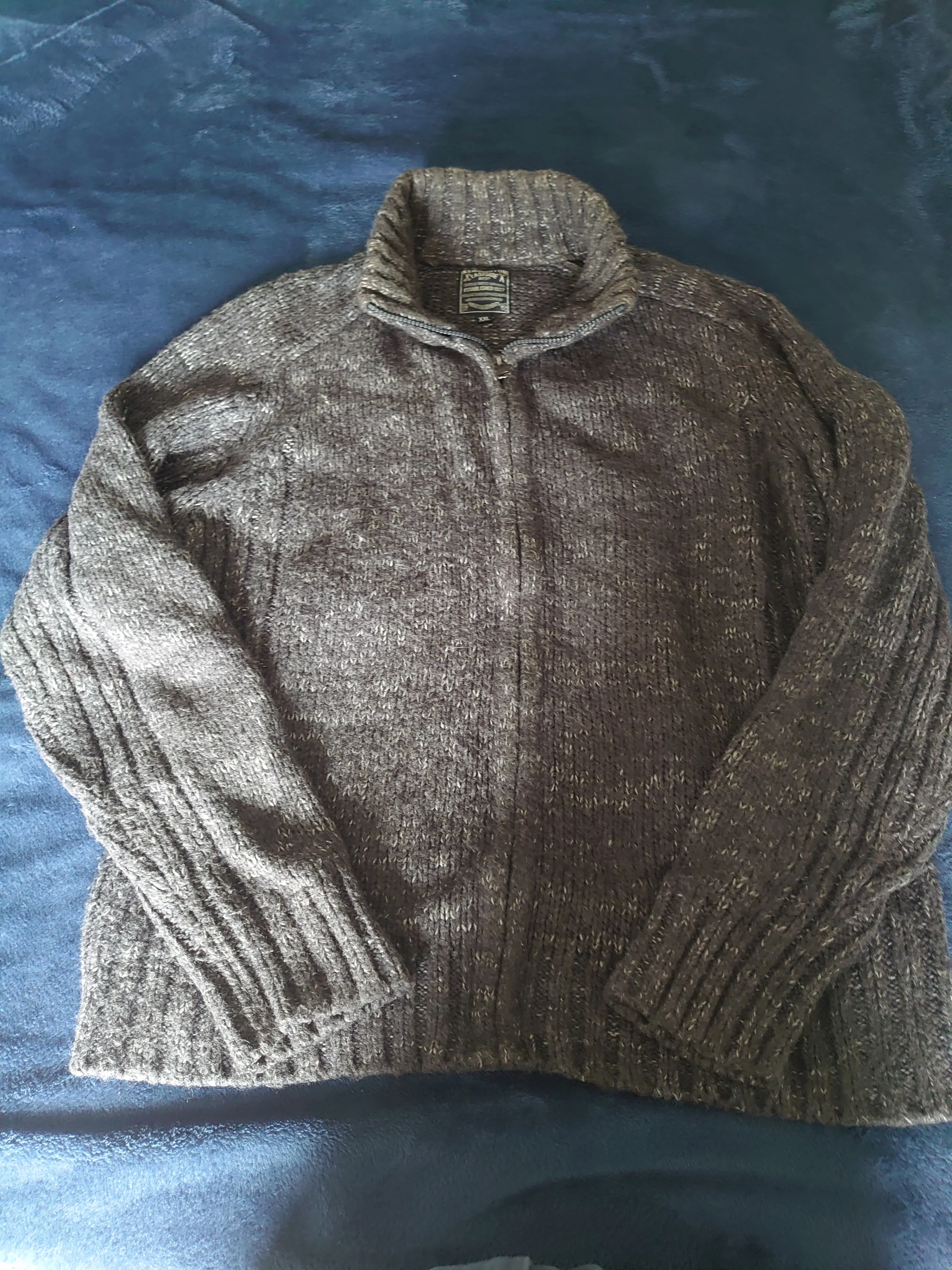 Mens Full Zip Sweater thumbnail