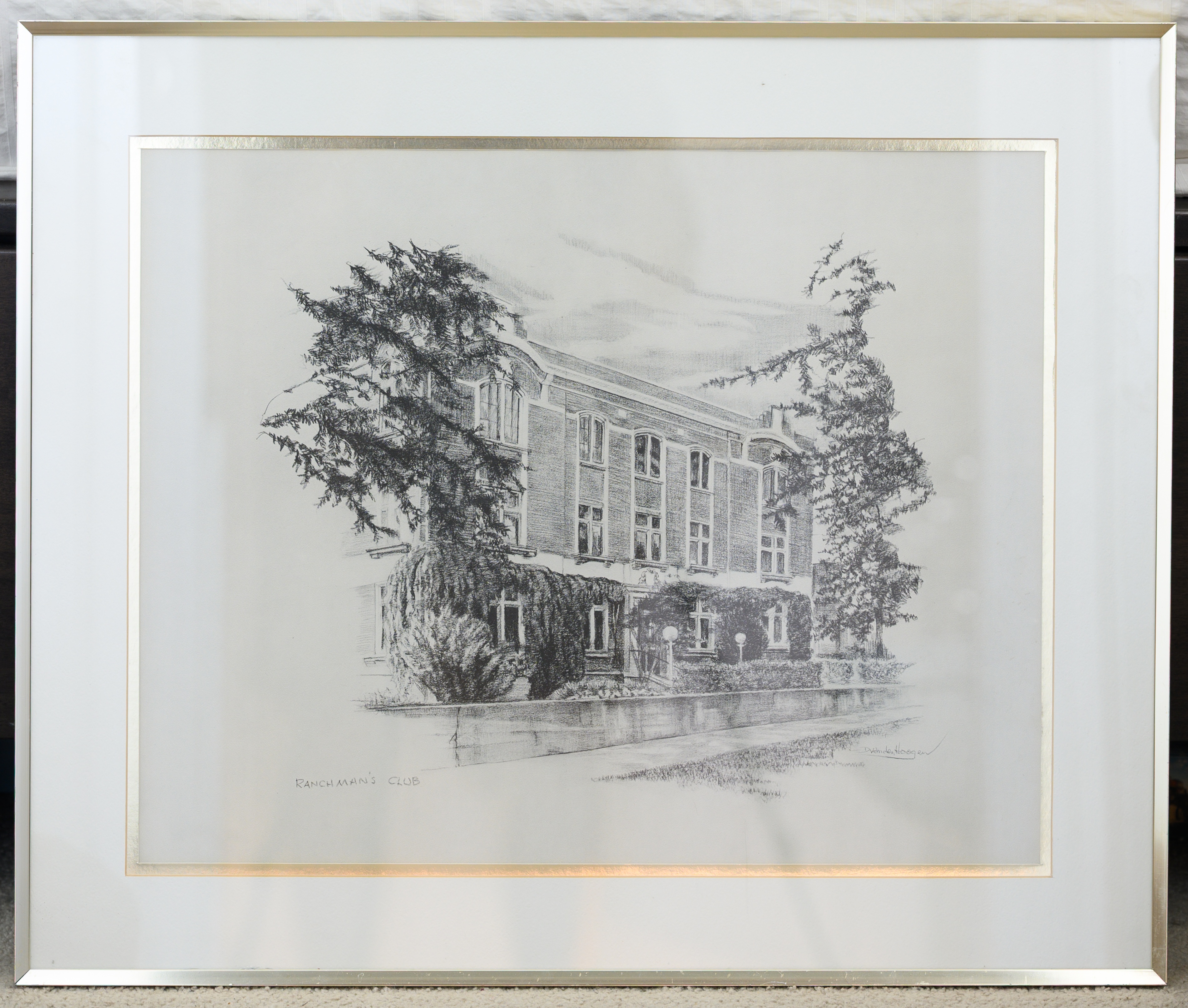 Ranchmen's Club Framed Limited Print (24x20) Dick Van Den Hoogen