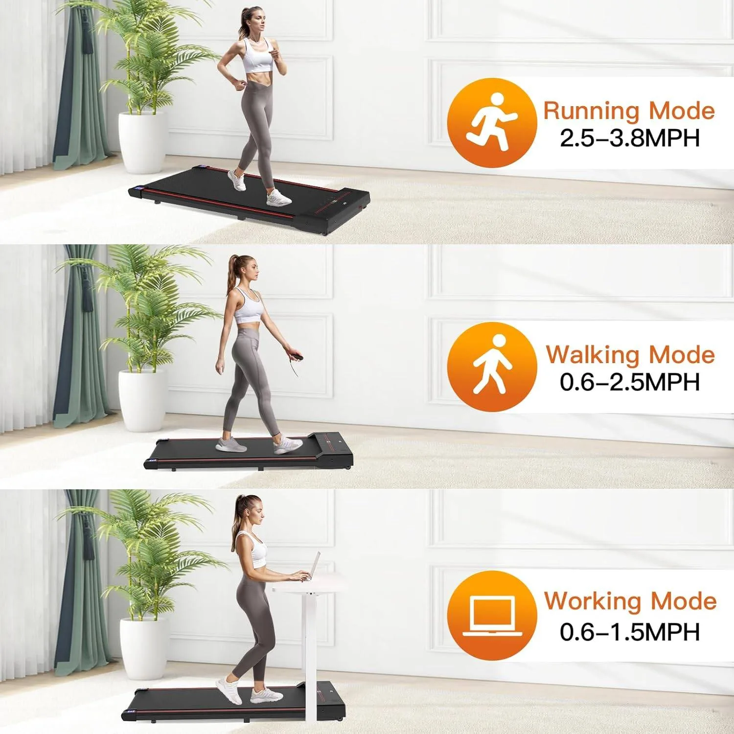 🔥 BRAND NEW Sperax Walking Pad Treadmill, Save $138+! 🚶‍♂️ image indicator(4)