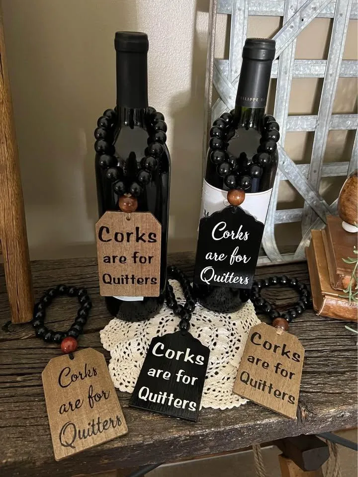 Fun Wine Bottle Tags/Charms thumbnail