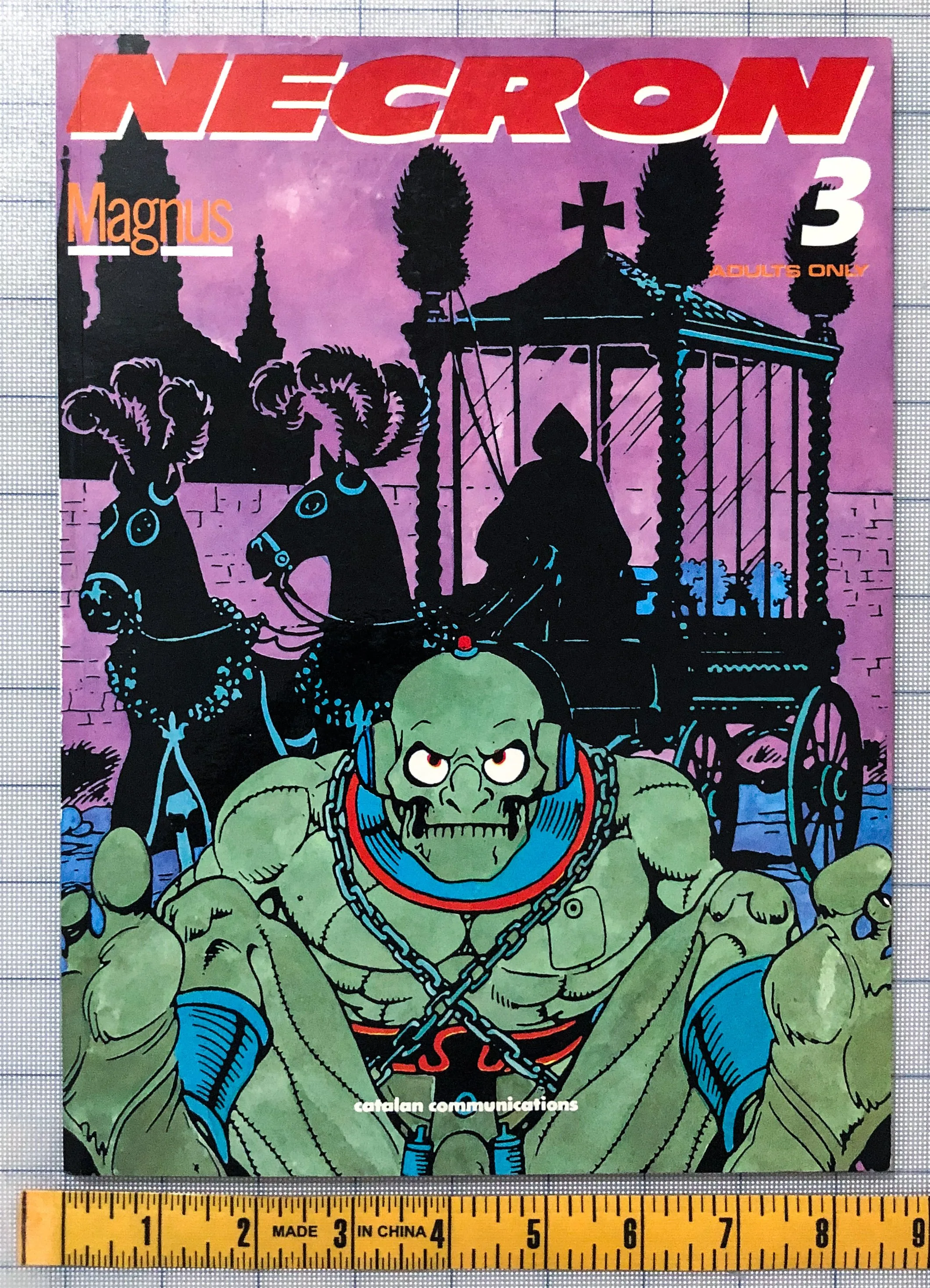 4 Graphic Novels:  Necron 3, Paul Pope, Batman by J.Bingham thumbnail