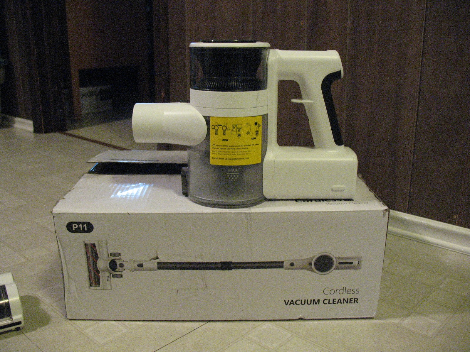 P11 Cordless Stick Vacuum Cleaner, BRAND NEW - photo 2