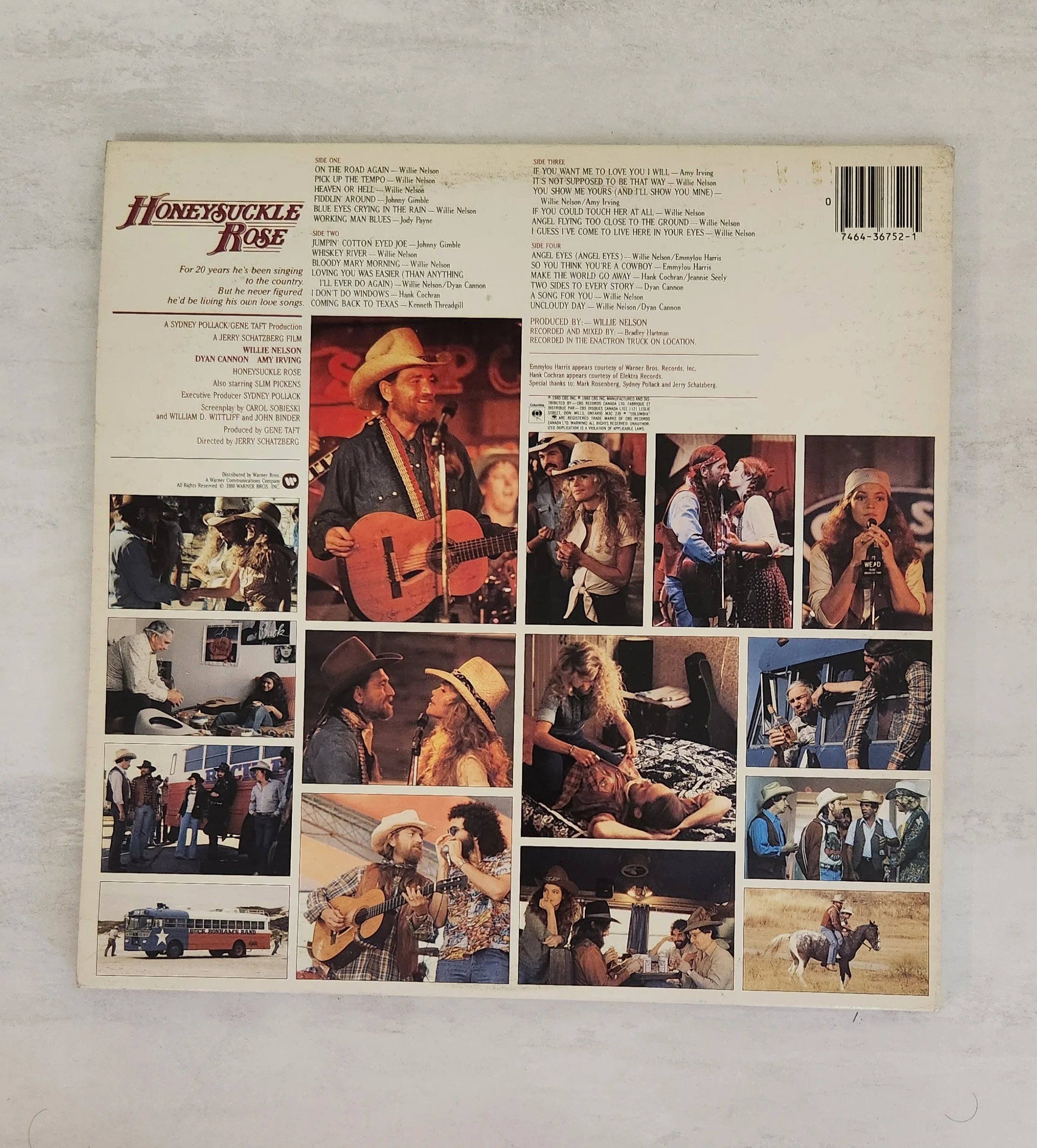 Willie Nelson & Family - Honeysuckle Rose Record/LP Vinyl image indicator(2)